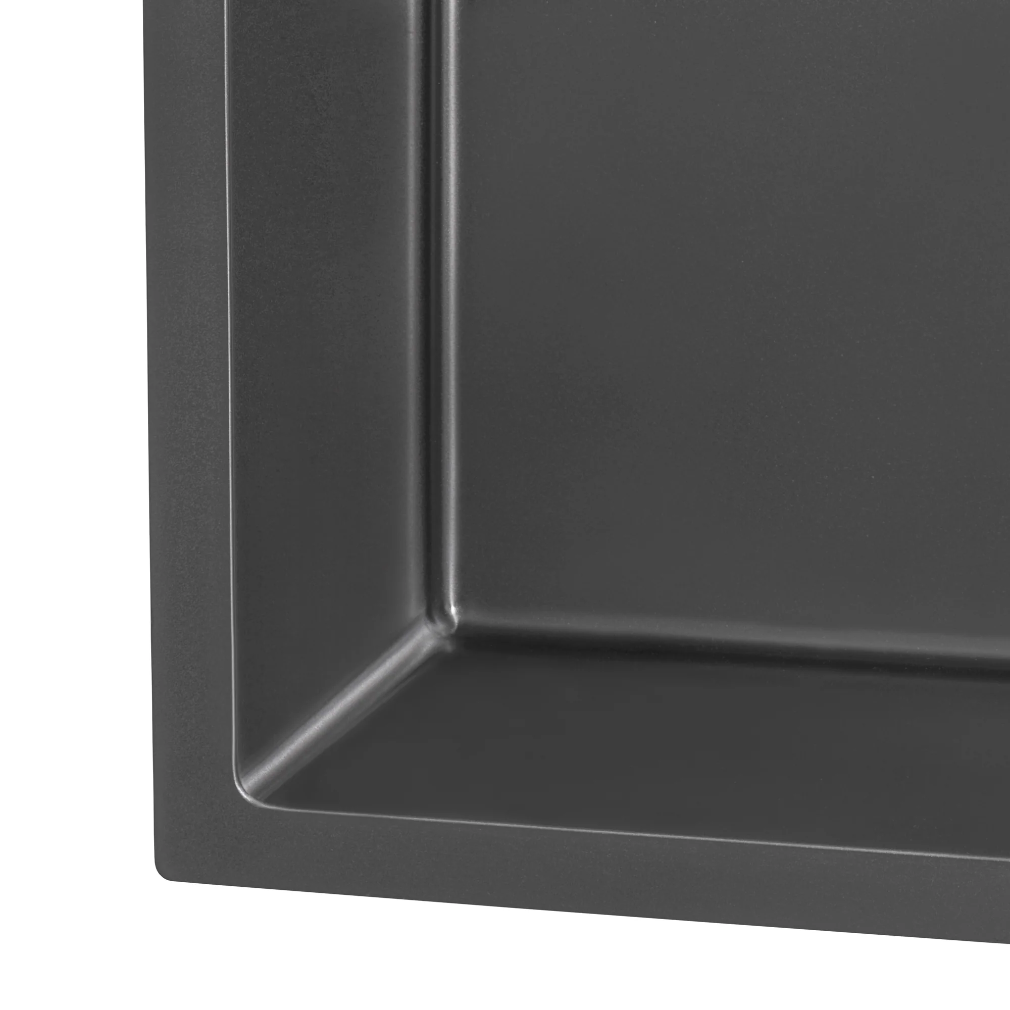 15-inch Gunmetal Black Stainless Steel Undermount Bar Prep 16 Gauge Kitchen Sink - Image 5