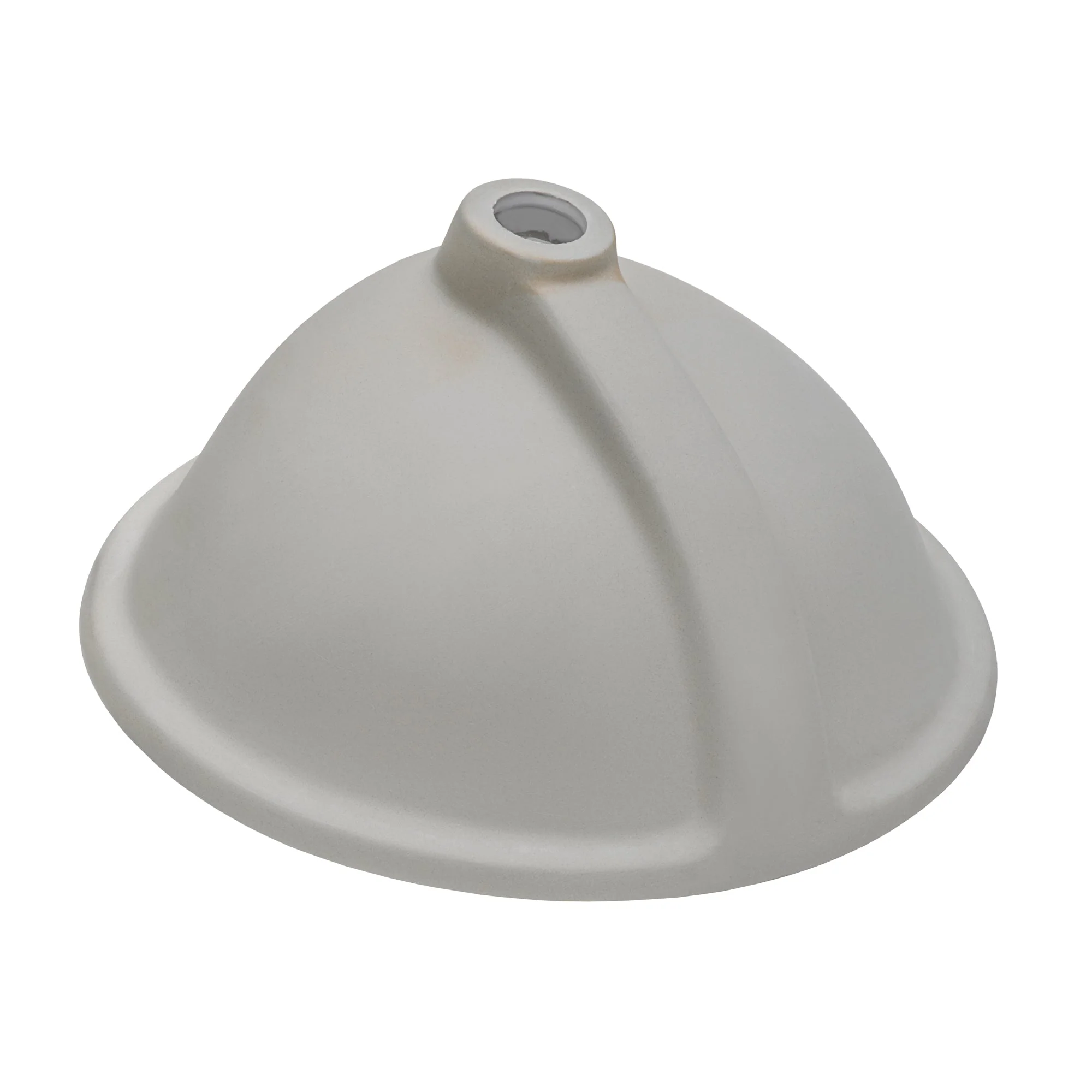 Ruvati Vanity 19 x 16 Undermount White Oval Porcelain Ceramic with Overflow - Image 4