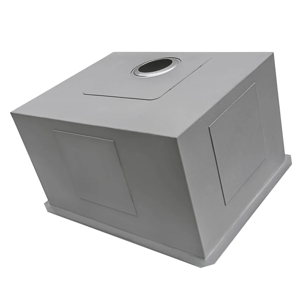 21" x 18" x 12" Deep Laundry Utility Sink Undermount 16 Gauge Stainless Steel - Image 5