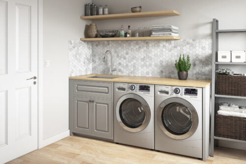 23" x 18" x 12" Deep Laundry Utility Sink Rounded Corners Undermount 16 Gauge Stainless Steel - Image 5