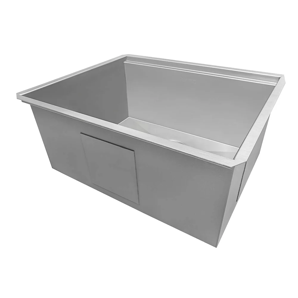 23" x 19" x 13" Deep Laundry Utility Workstation Sink Undermount 16 Gauge - Image 6