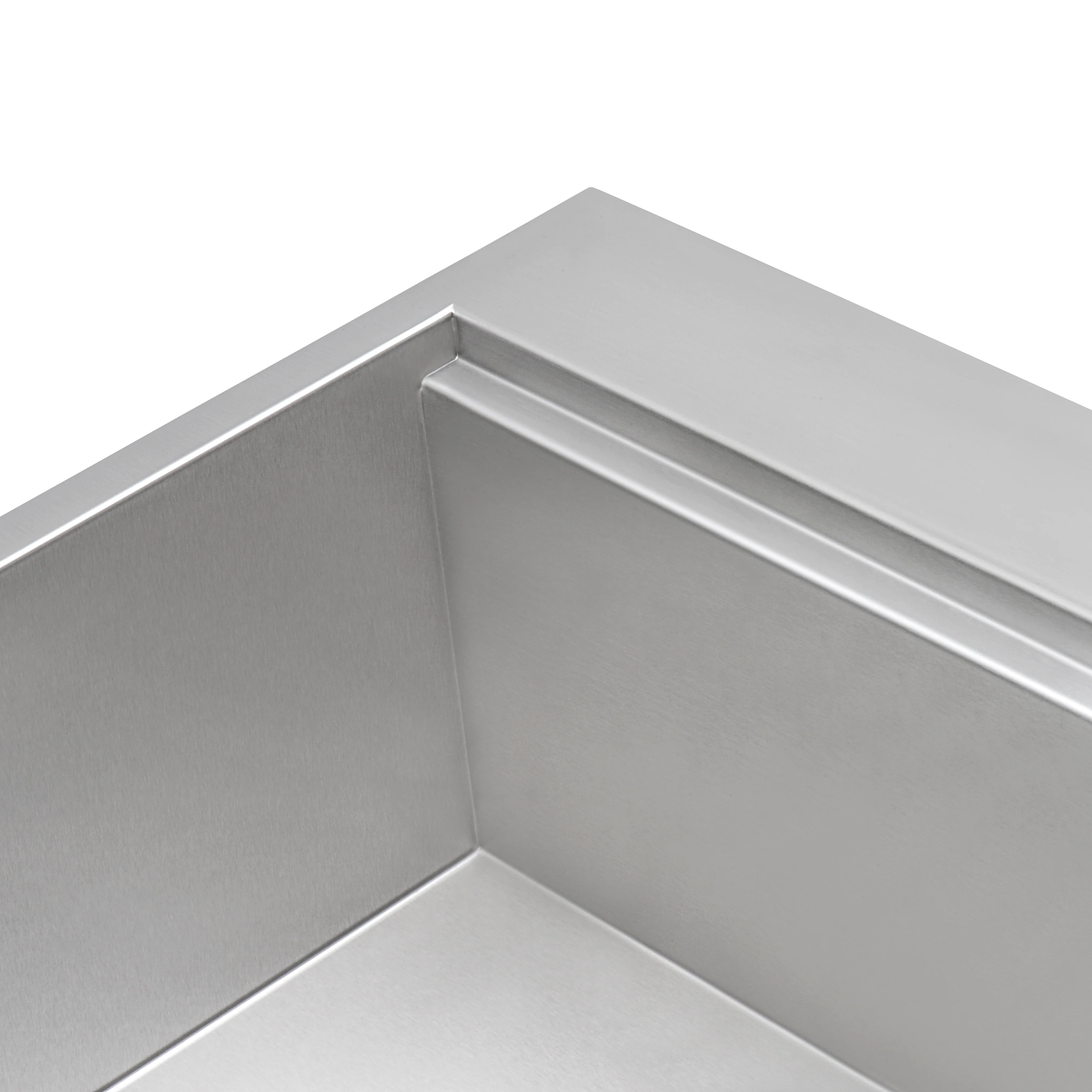 23 x 20 inch RV Workstation Drop-in Topmount Bar Prep Kitchen Sink 16 Gauge Stainless Steel - Image 3