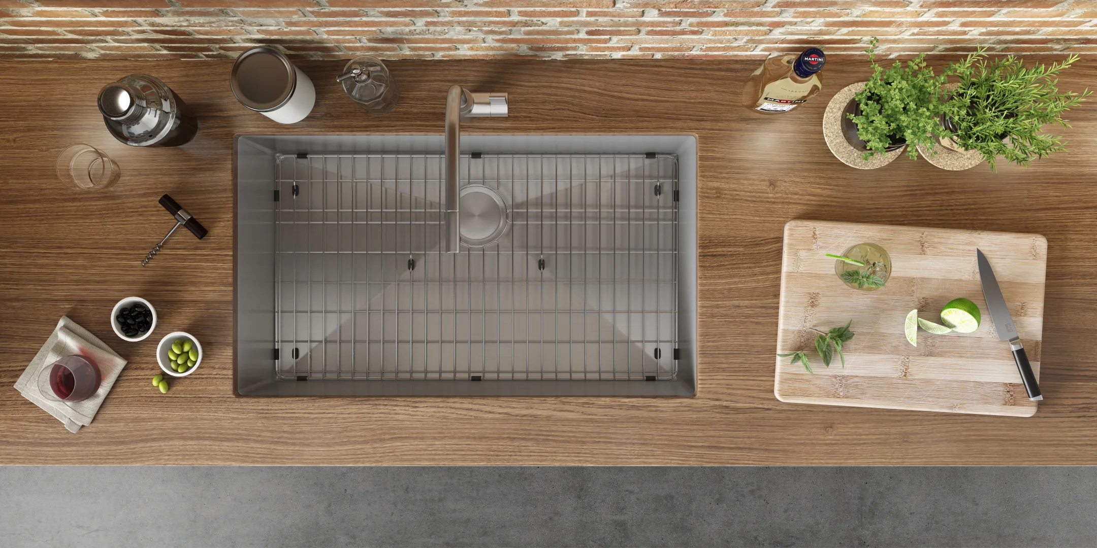 30-inch Undermount 16 Gauge Stainless Steel Sink Single Bowl - Image 3
