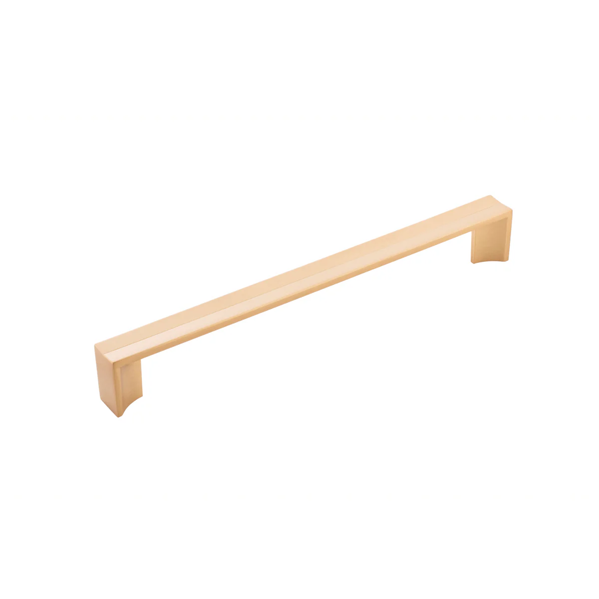 Avenue Appliance Pull 12 Inch Center to Center Brushed Golden Brass Finish