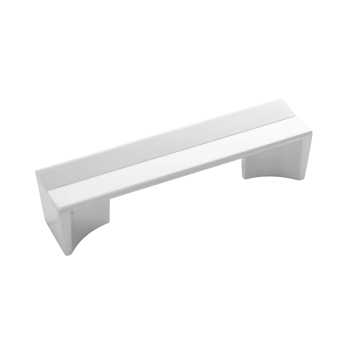 Avenue Pull 3-3/4 Inch (96mm) Center to Center Polished Nickel Finish