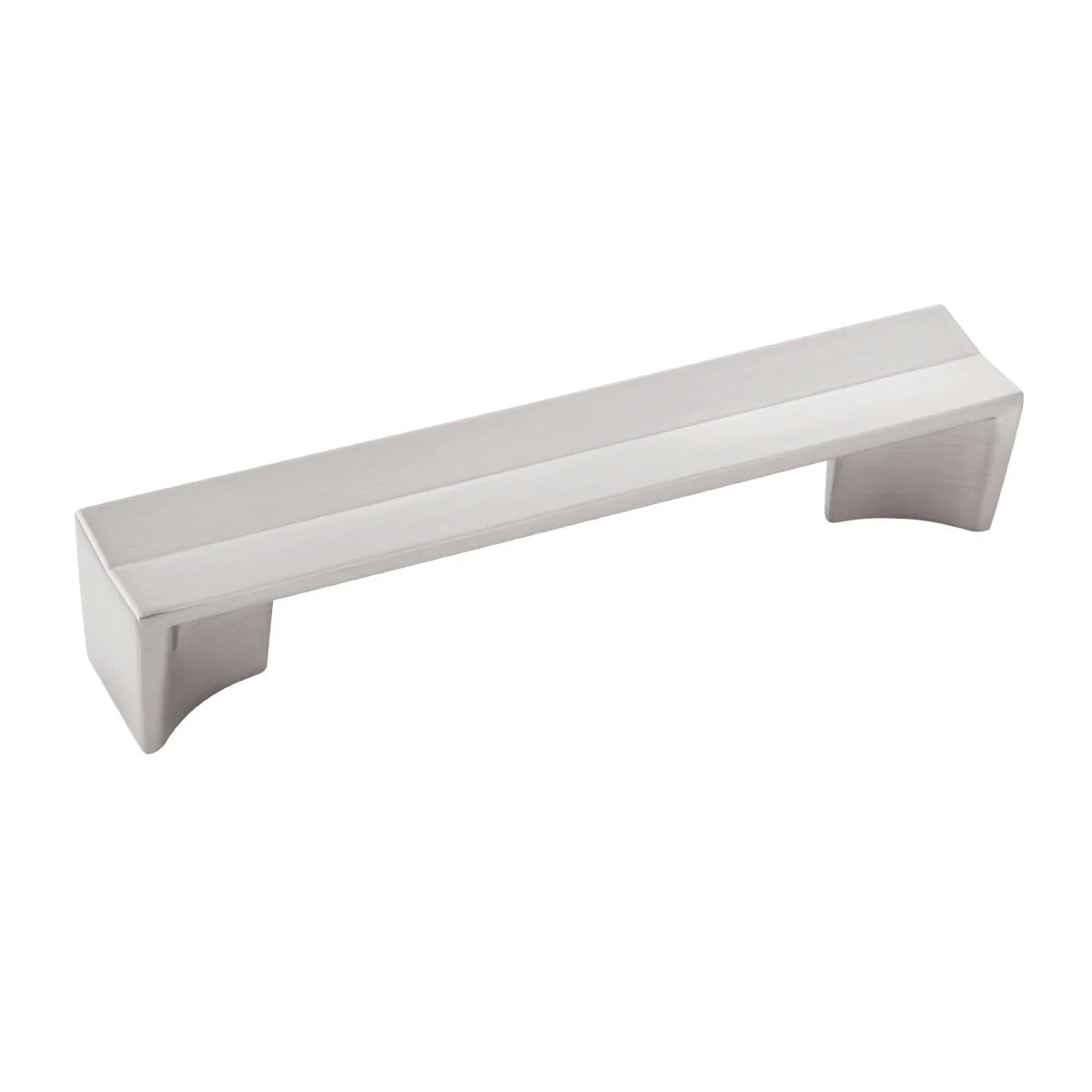 Avenue Pull 5-1/16 Inch (128mm) Center to Center Satin Nickel Finish