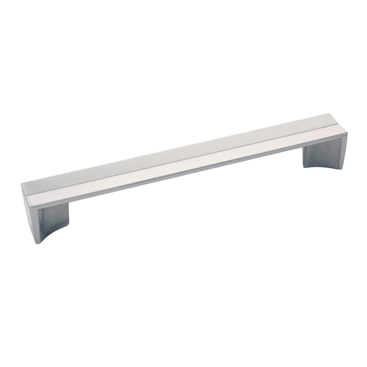 Avenue Pull 7-9/16 Inch (192mm) Center to Center Polished Nickel Finish