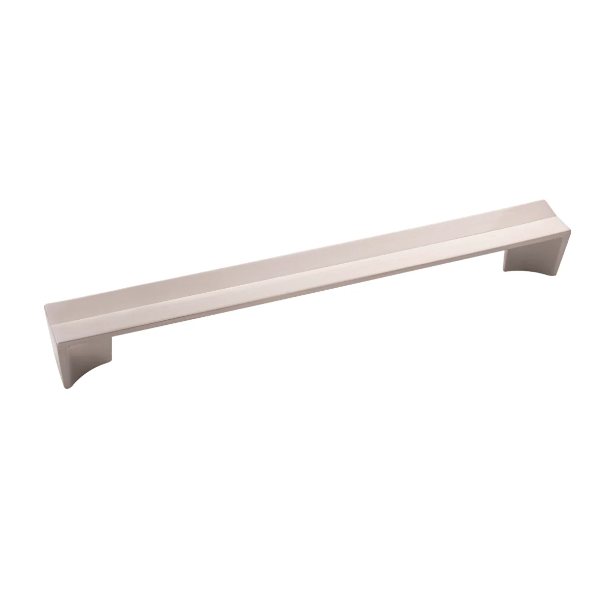Avenue Pull 8-13/16 Inch (224mm) Center to Center Satin Nickel Finish