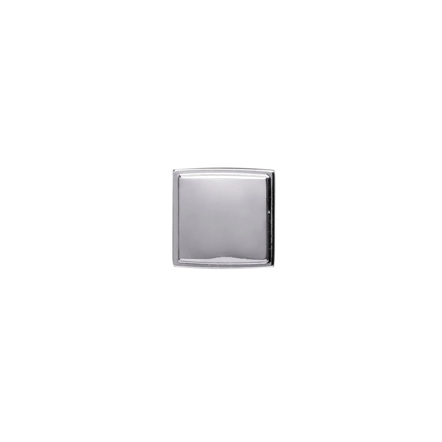 Bridges Knob 1-1/4 Inch Square Chrome Finish - Image 2