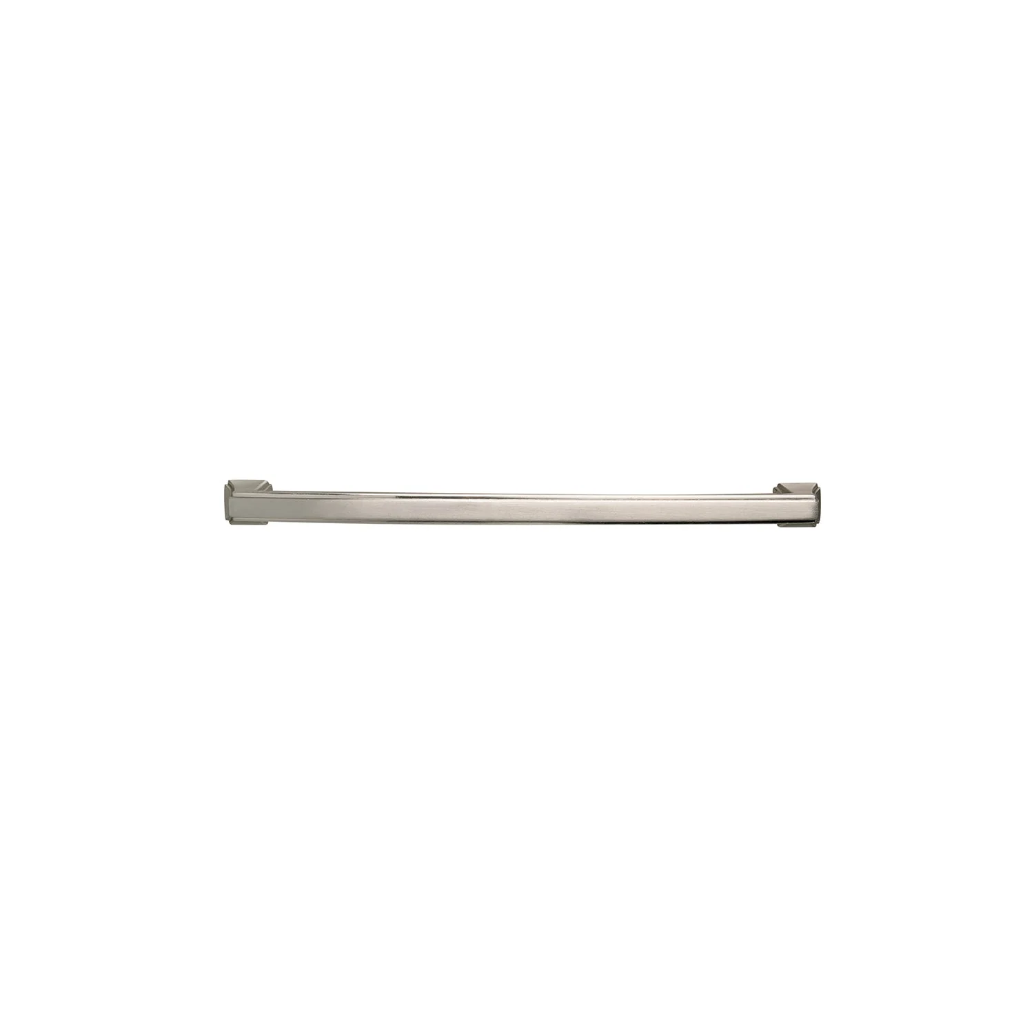 Bridges Pull 8-13/16 Inch (224mm) Center to Center Satin Nickel Finish - Image 2