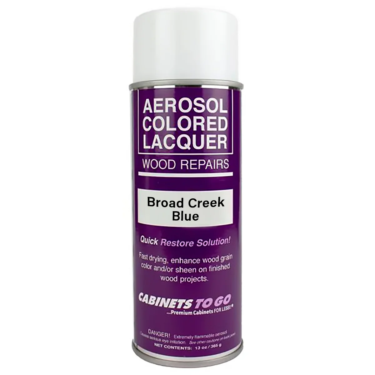 Broad Creek Blue Aerosol Colored Lacquer