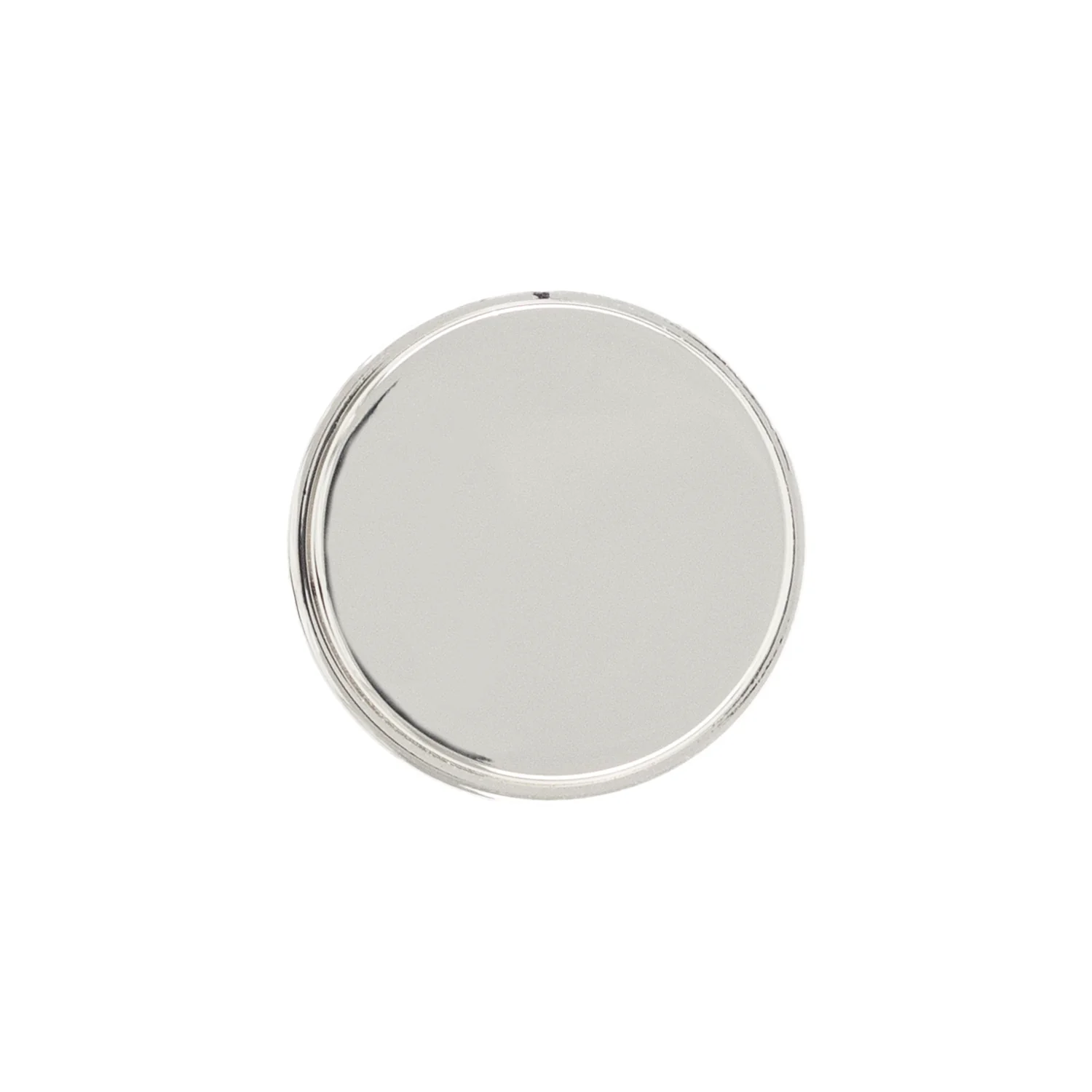 Brownstone Knob 1-1/4 Inch Diameter Polished Nickel Finish - Image 3
