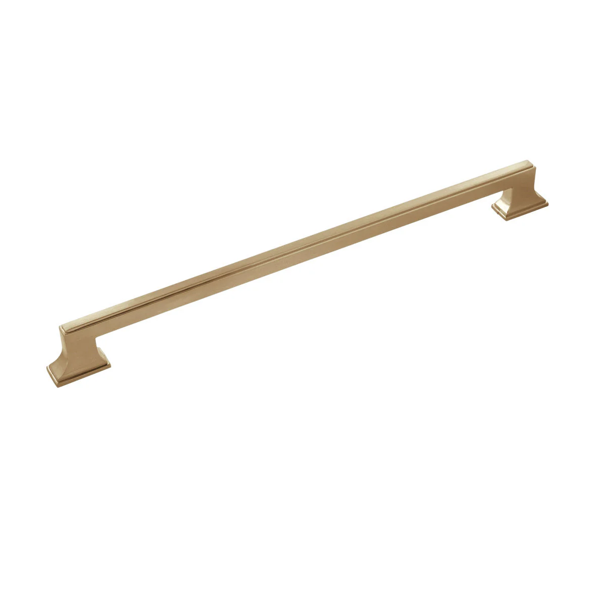 Brownstone Pull 12 Inch Center to Center Champagne Bronze Finish
