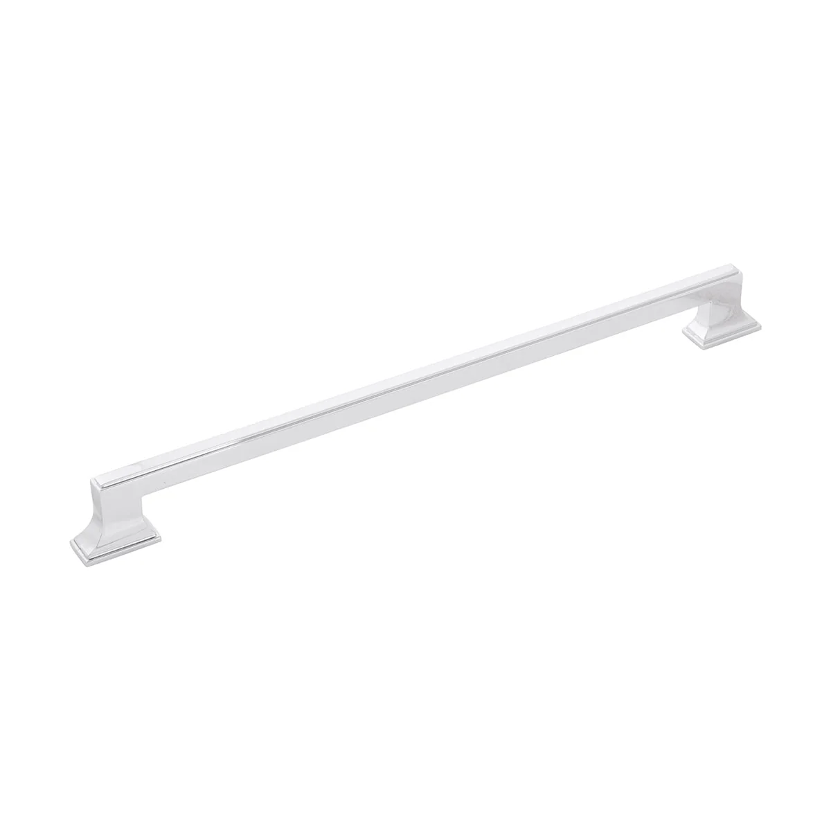 Brownstone Pull 12 Inch Center to Center Chrome Finish