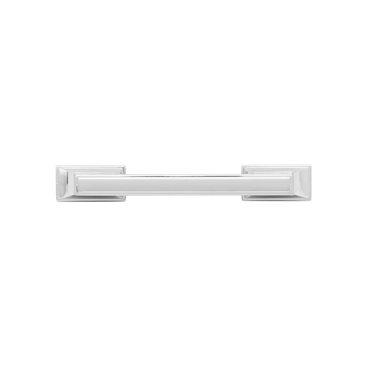 Brownstone Pull 3 Inch & 3-3/4 Inch (96mm) Center to Center Chrome Finish - Image 3