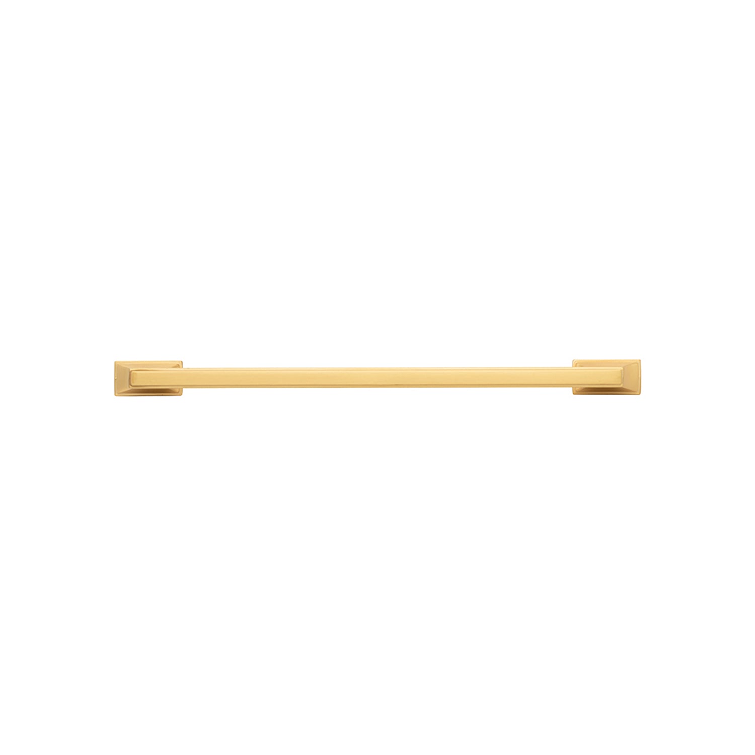 Brownstone Pull 8-13/16 Inch (224mm) Center to Center Brushed Golden Brass Finish - Image 3