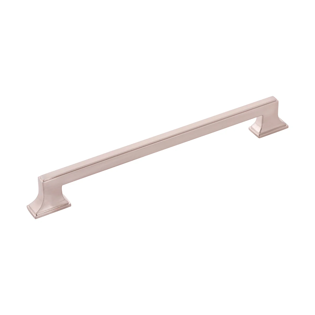 Brownstone Pull 8-13/16 Inch (224mm) Center to Center Satin Nickel Finish