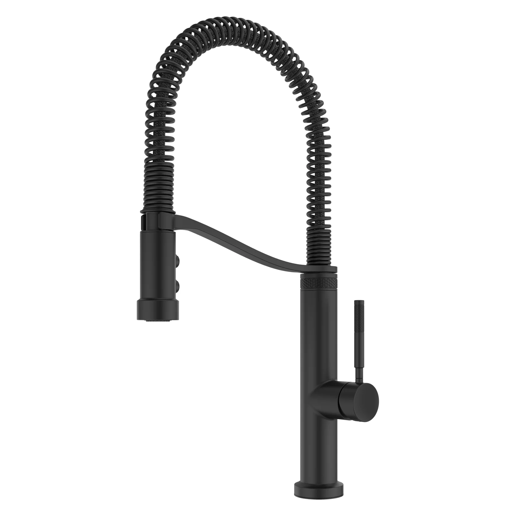 Bruton Kitchen Faucet Pull-Down Culinary 1-Handle Matte Black