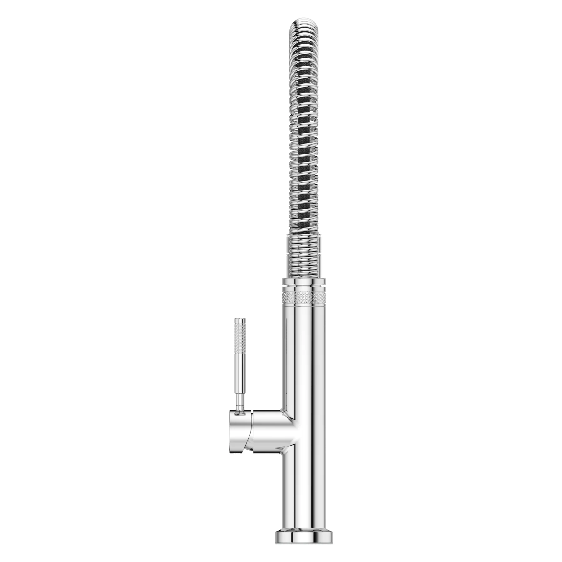 Bruton Kitchen Faucet Pull-Down Culinary 1-Handle Polished Chrome - Image 3