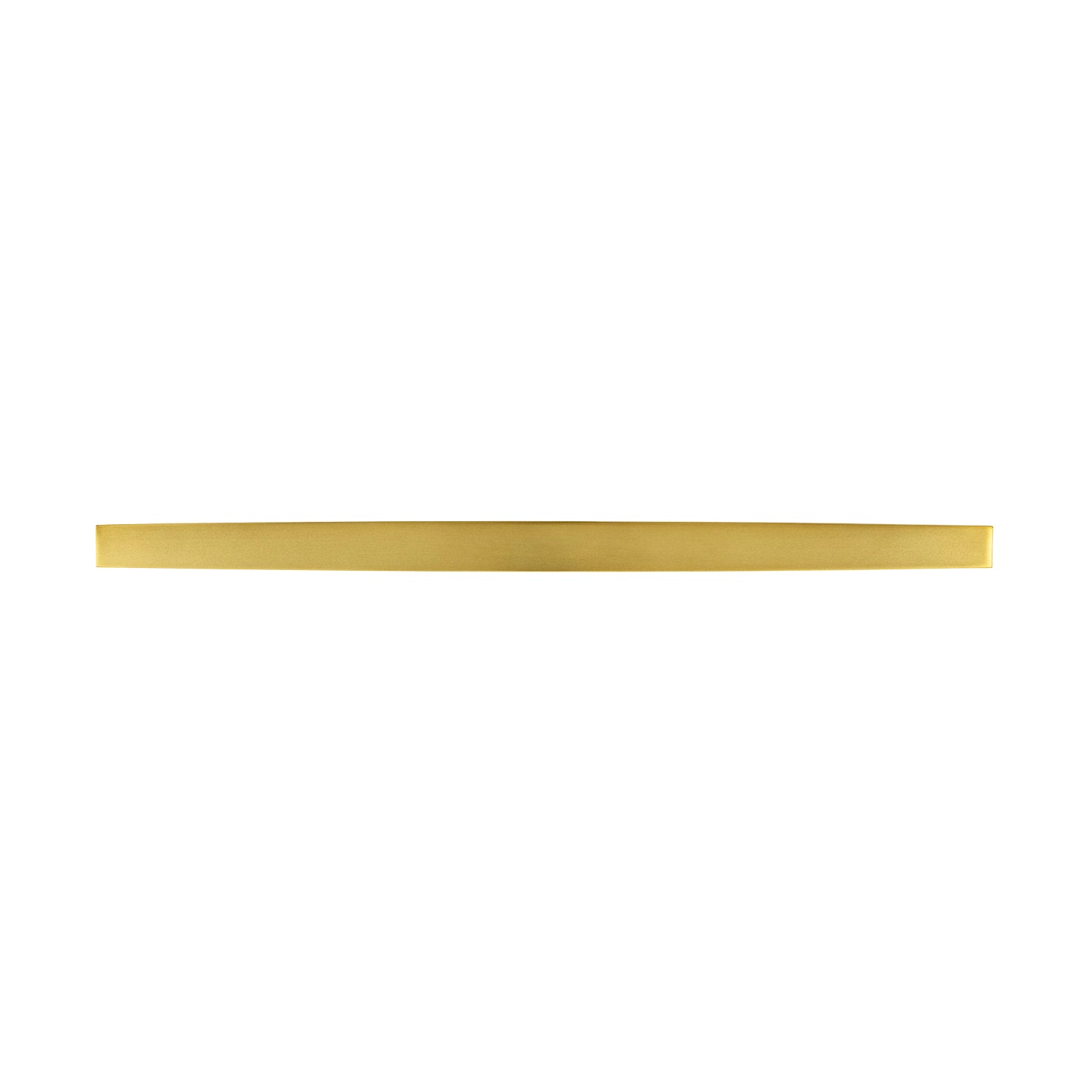 Channel Appliance Pull 12 Inch Center to Center Brushed Golden Brass Finish - Image 3