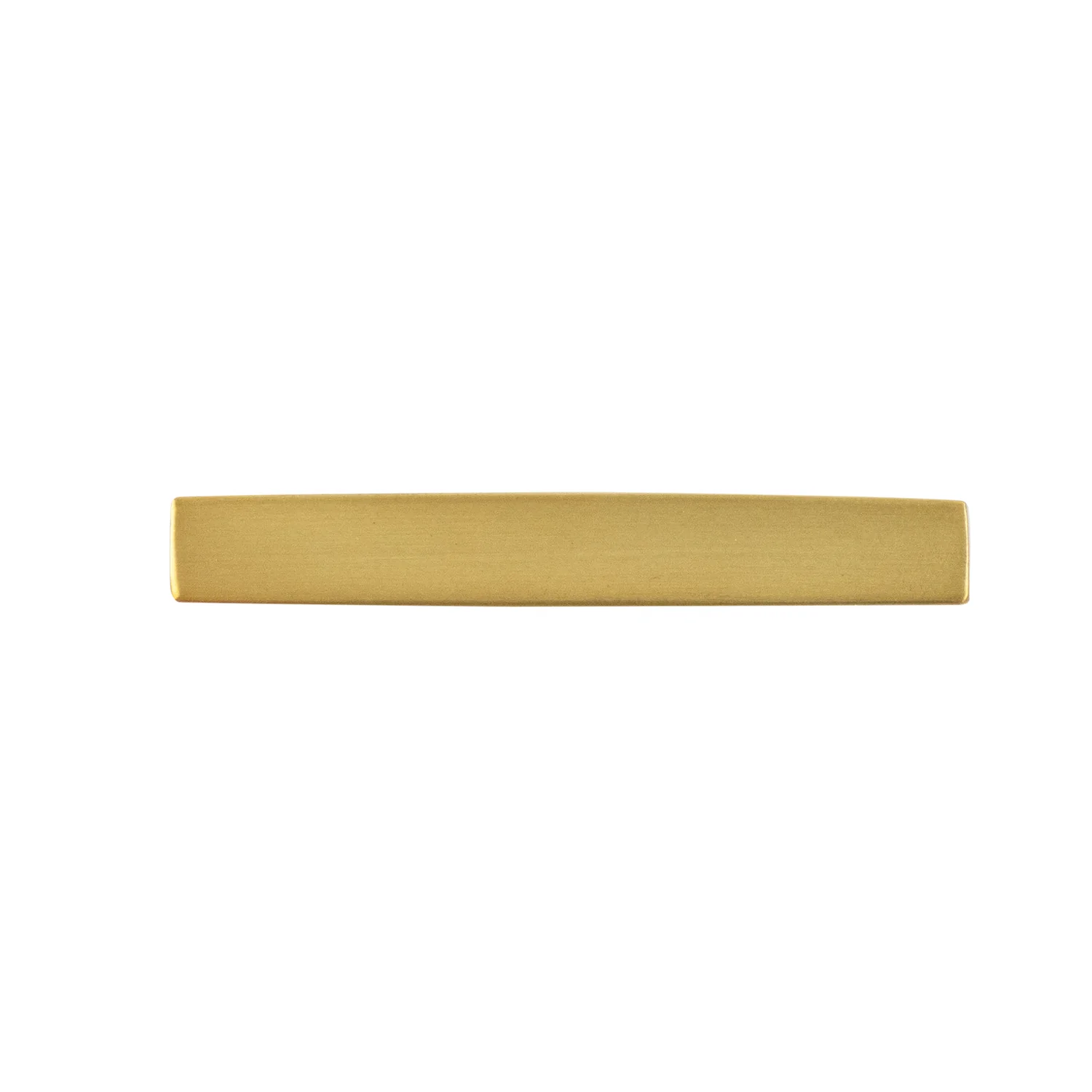 Channel Knob 3 Inch x 1/2 Inch Brushed Golden Brass Finish - Image 3