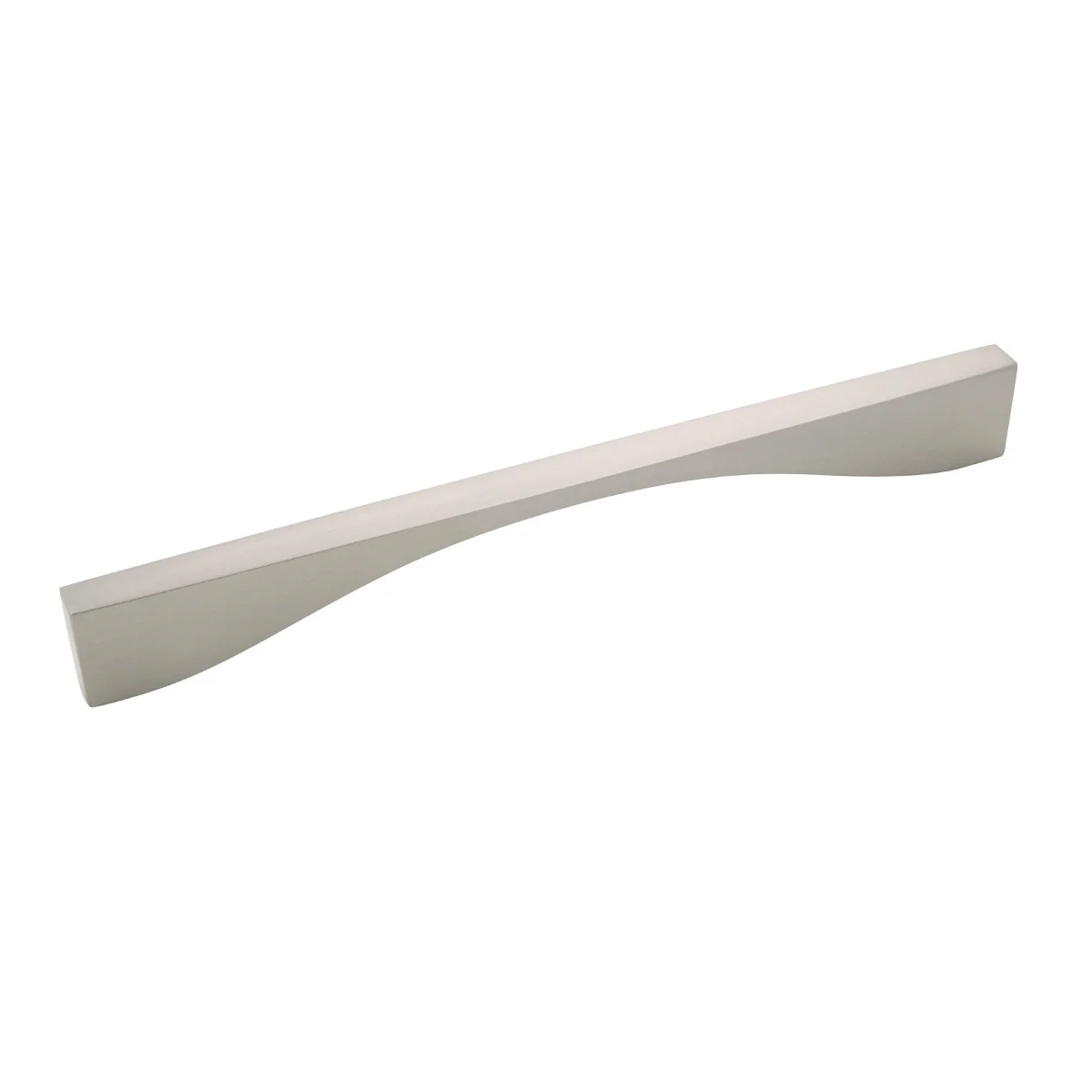 Channel Pull 8-13/16 Inch (224mm) Center to Center Satin Nickel Finish