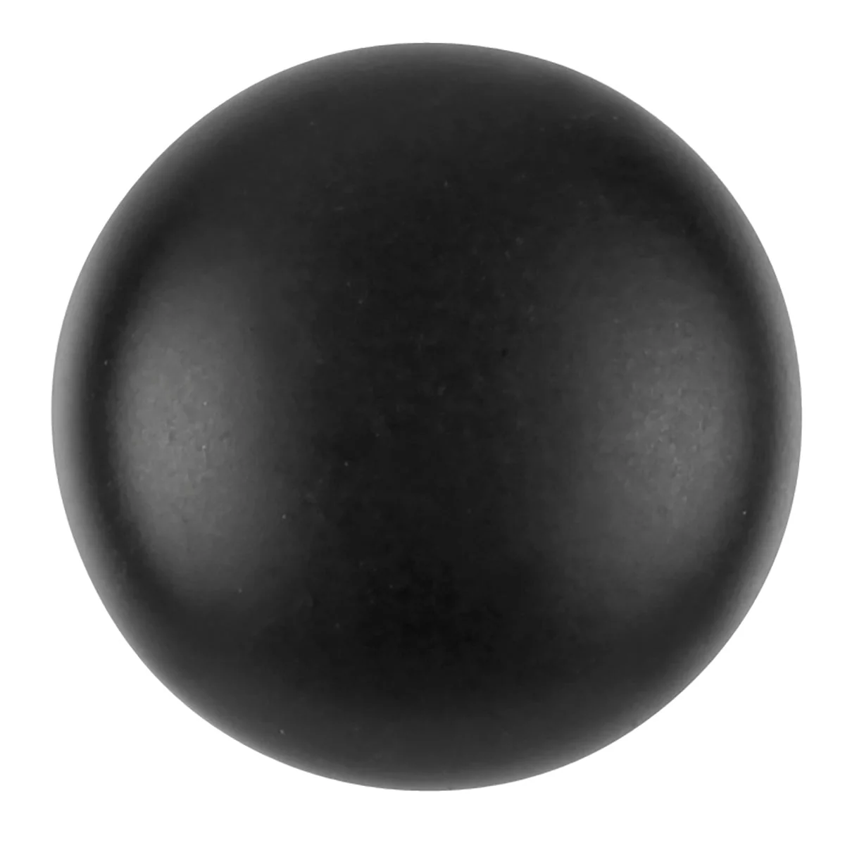 Cottage Knob 1-1/4 Inch Diameter Matte Black Finish - Image 2