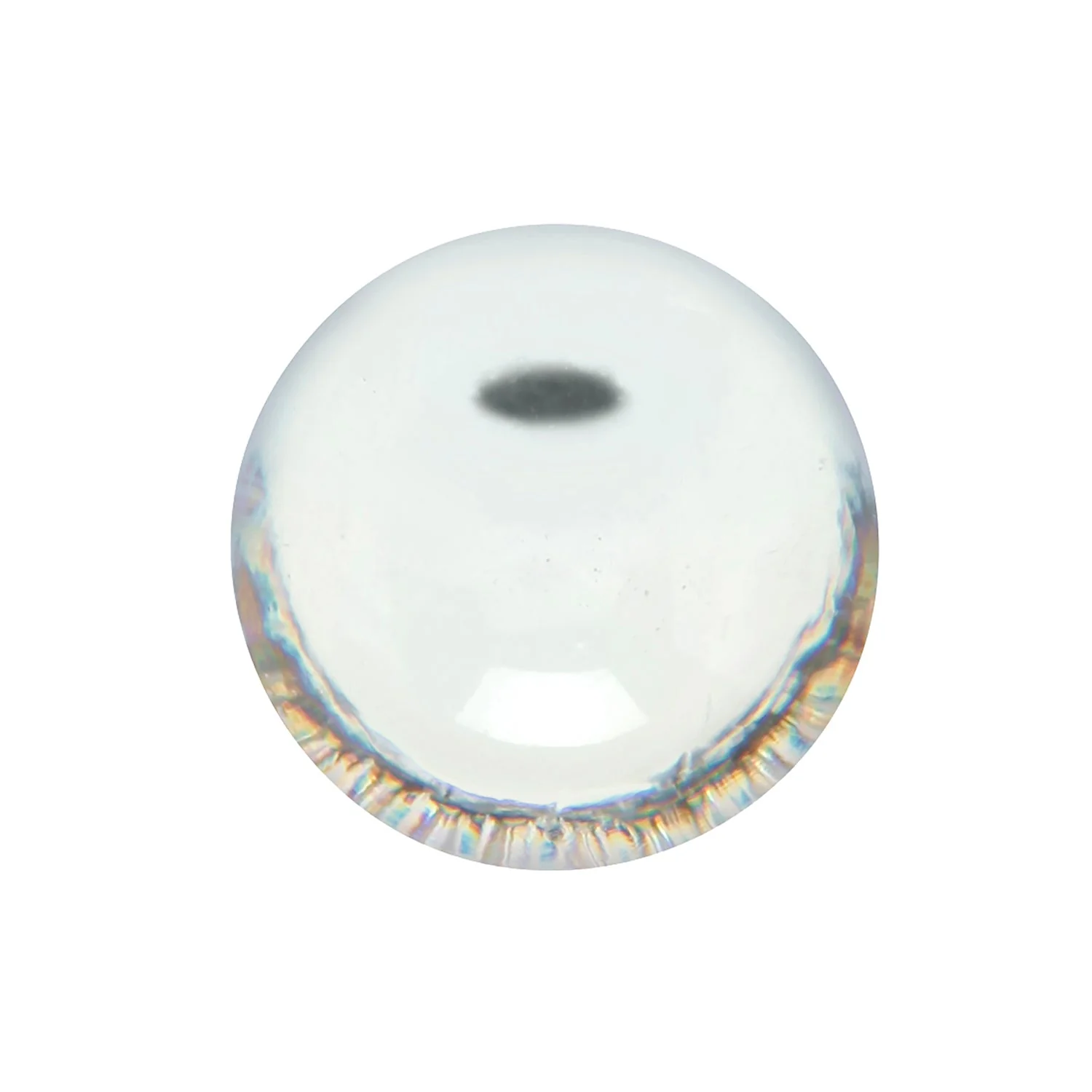 Crystal Palace Knob 1-3/16 Inch Diameter Lucite Finish - Image 2