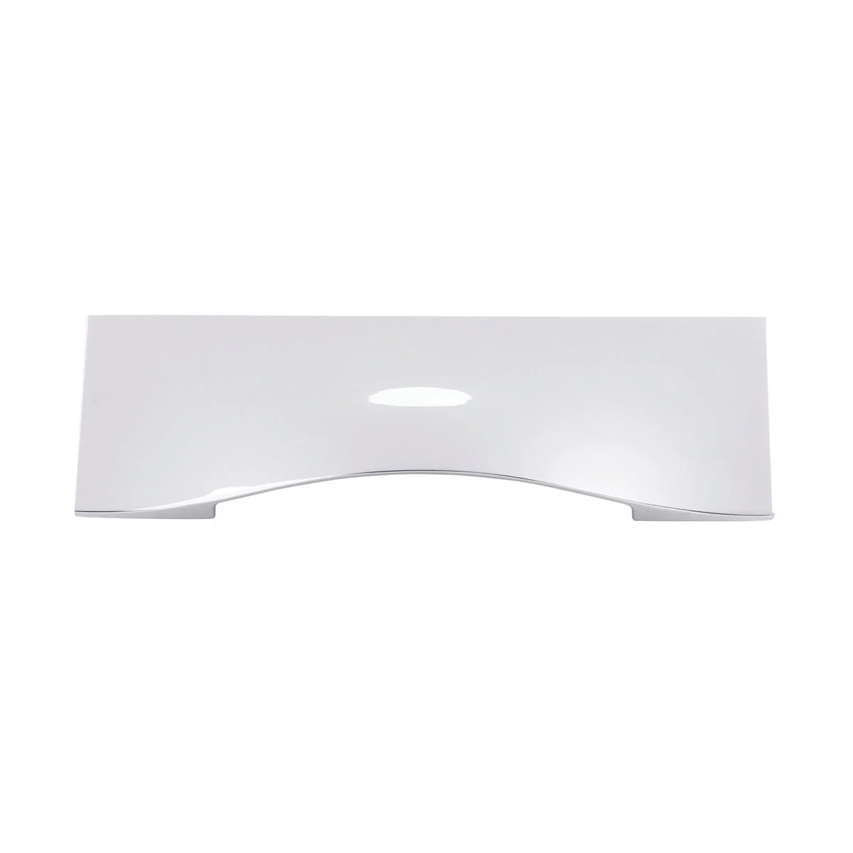 Emerge Cup Pull 3-3/4 Inch (96mm) Center to Center Chrome Finish