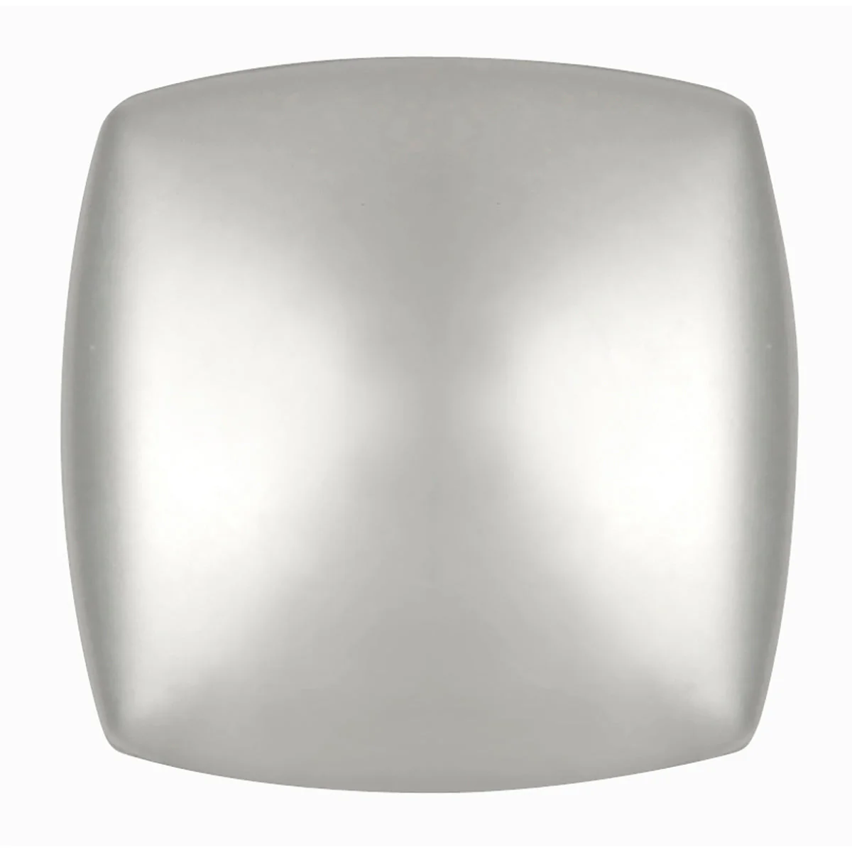 Euro-Contemporary Knob 1-1/4 Inch Square Chrome Finish - Image 2