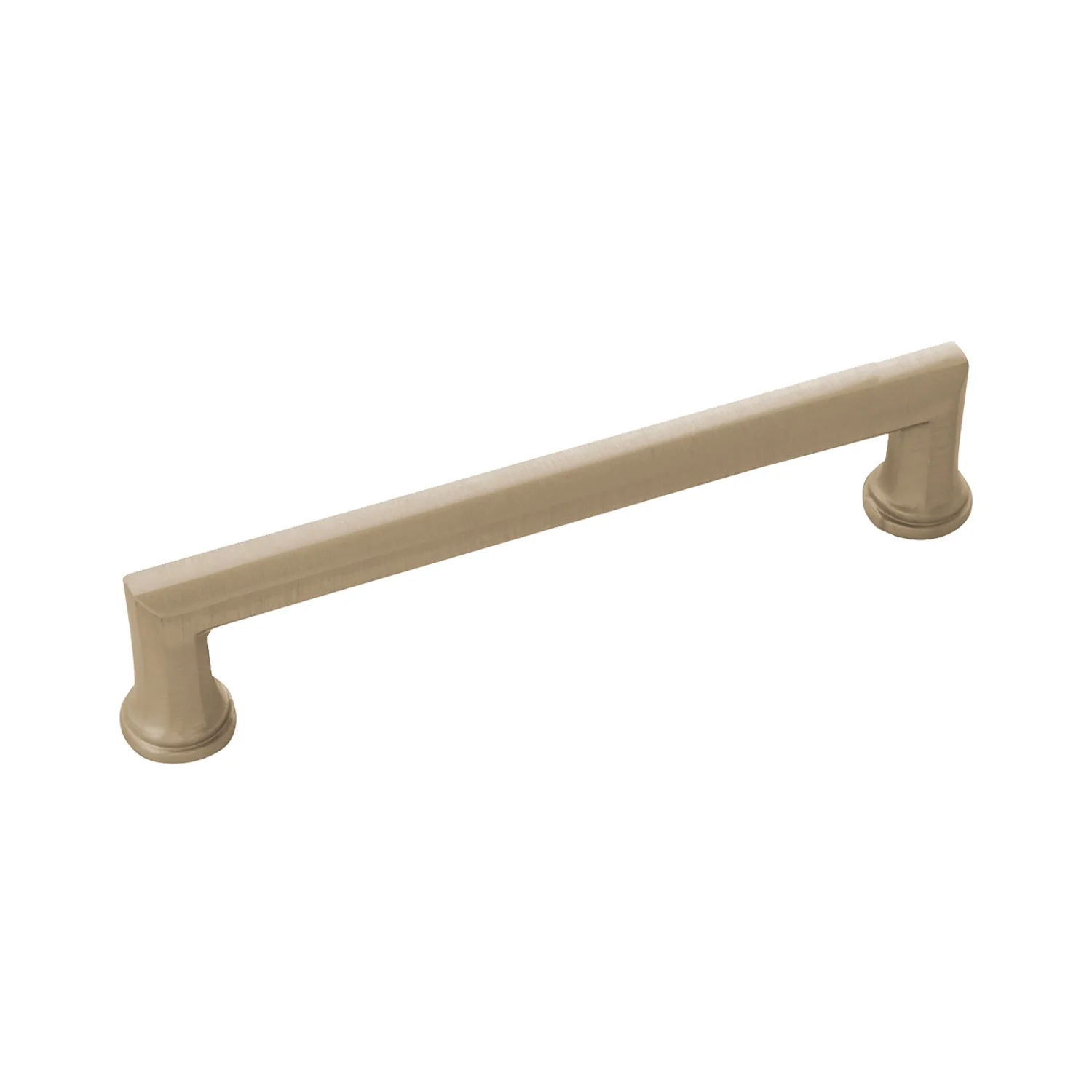 Facette Pull 6-5/16 Inch (160mm) Center to Center Champagne Bronze Finish