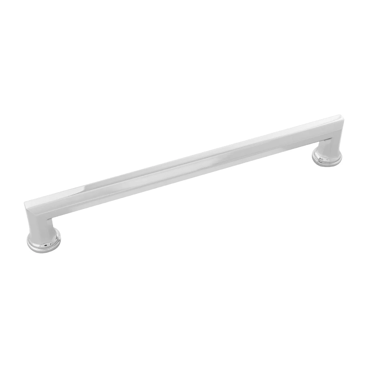 Facette Pull 8-11/16 Inch (220mm) Center to Center Polished Nickel Finish