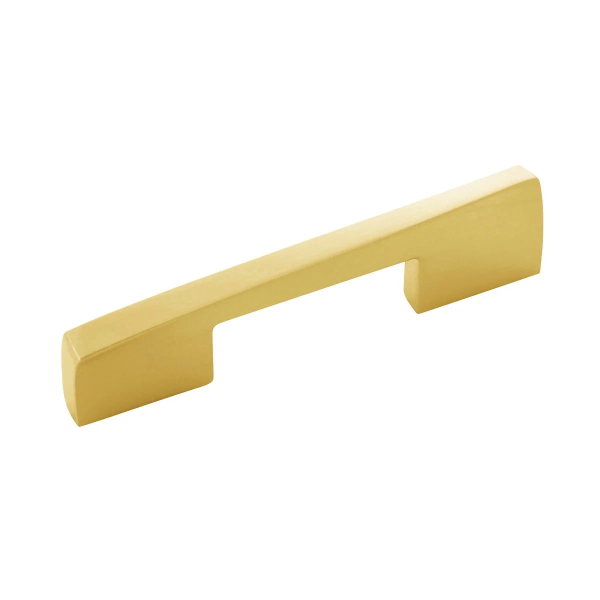 Flex Pull 3 Inch & 3-3/4 Inch (96mm) Center to Center Brushed Golden Brass Finish