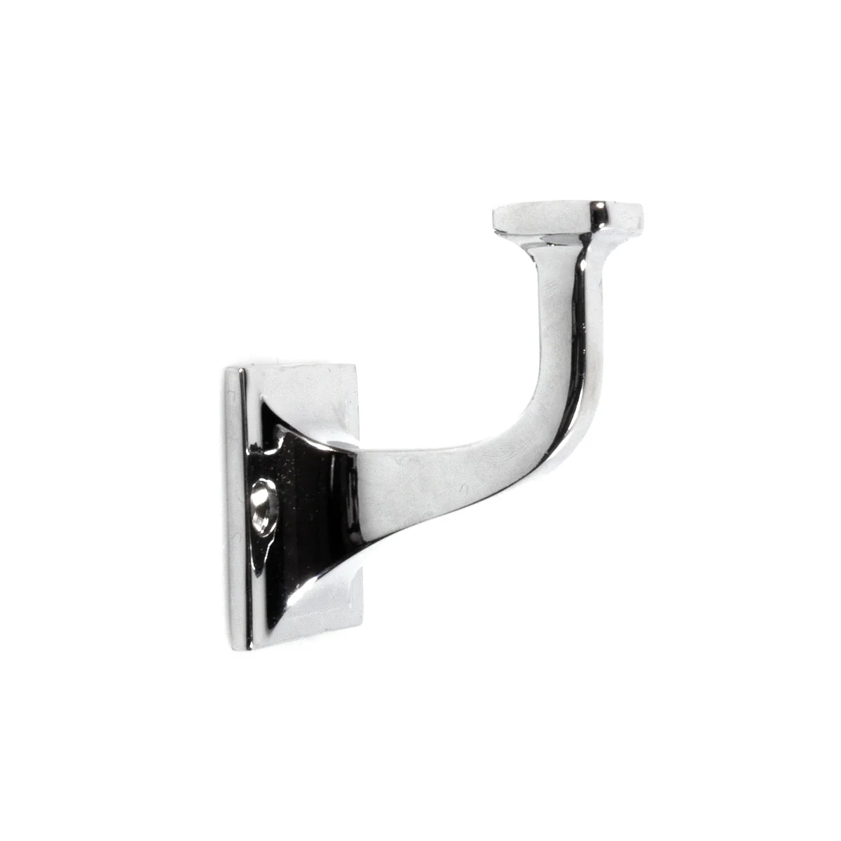 Forge Single Prong Hook 2-3/4 Inch Long Chrome Finish - Image 2