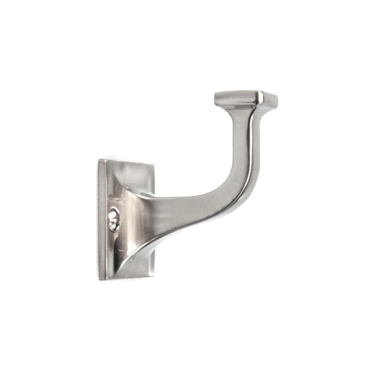 Forge Single Prong Hook 2-3/4 Inch Long Satin Nickel Finish - Image 2
