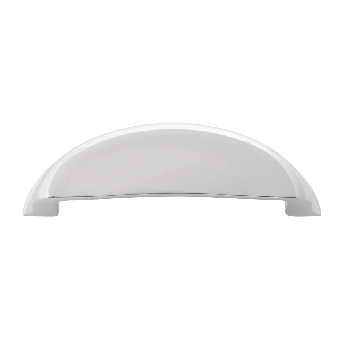 Fuller Cup Pull 3-3/4 Inch (96mm) Center to Center Chrome Finish