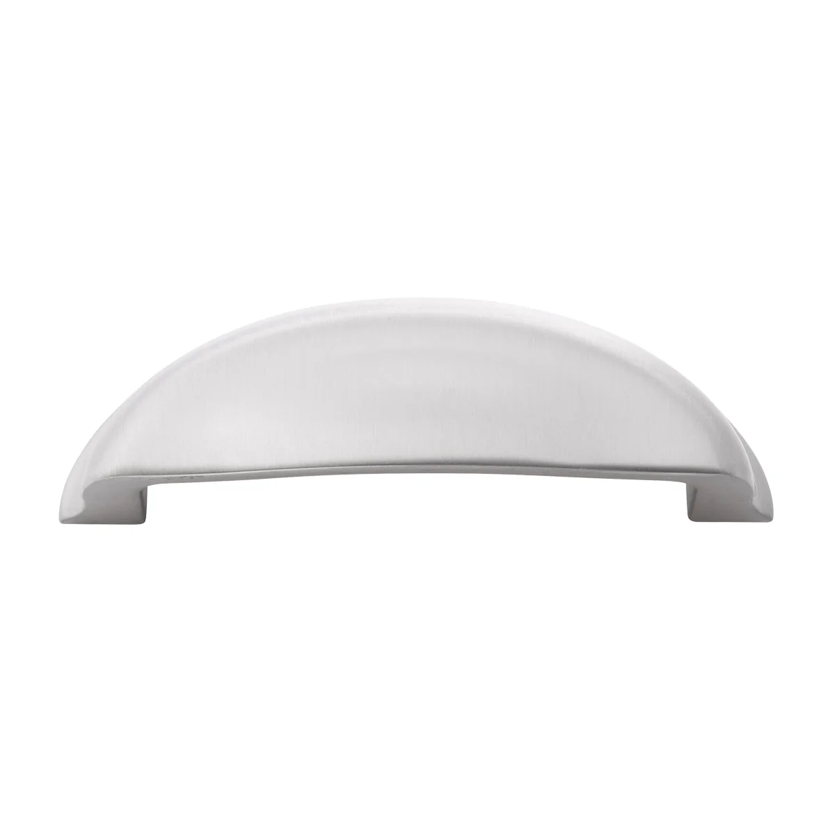 Fuller Cup Pull 3-3/4 Inch (96mm) Center to Center Stainless Steel Finish