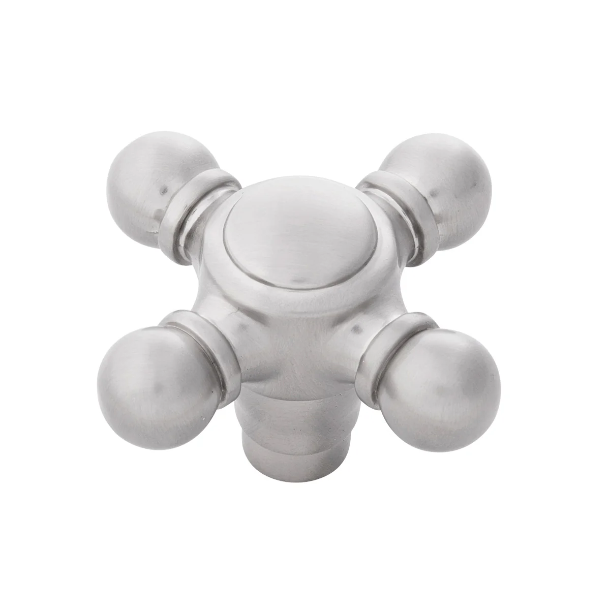 Fuller Knob 2-1/8 Inch x 2-1/8 Inch Stainless Steel Finish