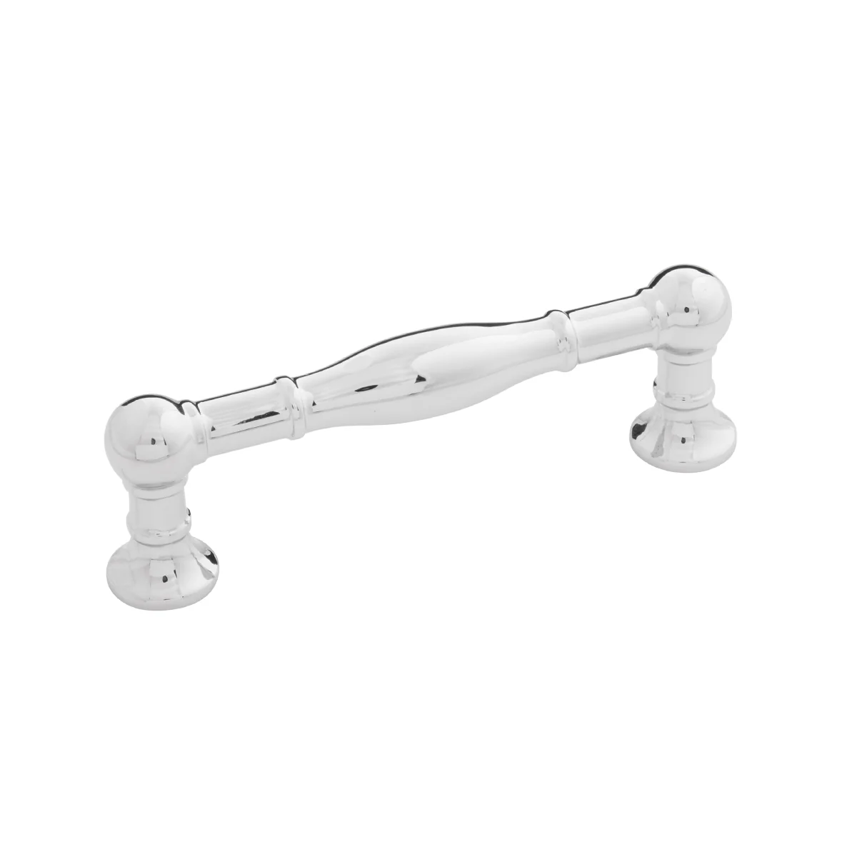 Fuller Pull 3-3/4 Inch (96mm) Center to Center Chrome Finish