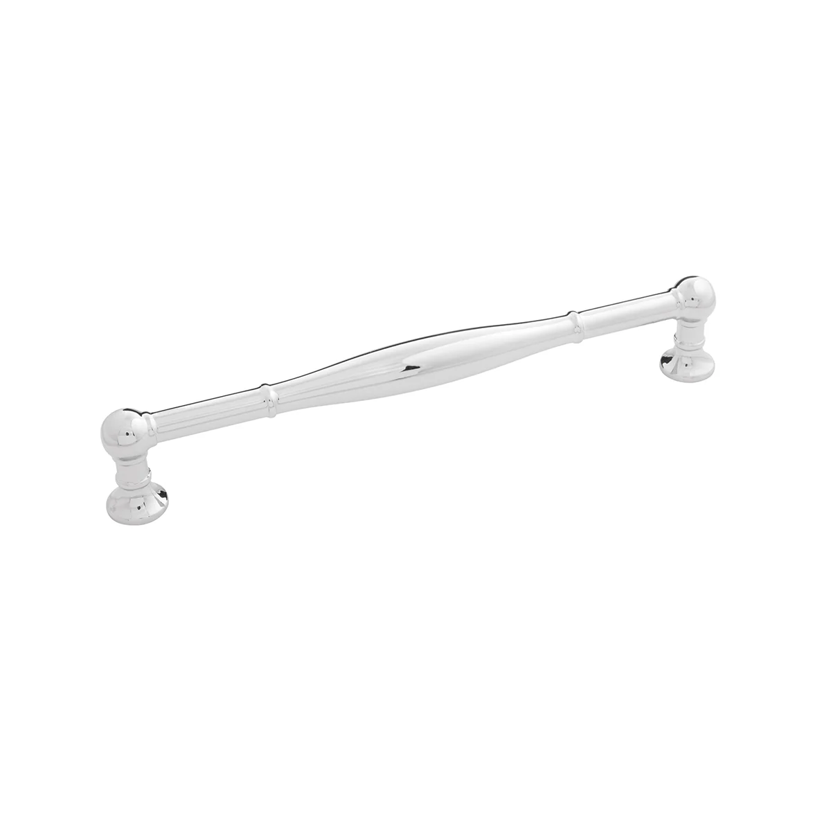 Fuller Pull 7-9/16 Inch (192mm) Center to Center Chrome Finish