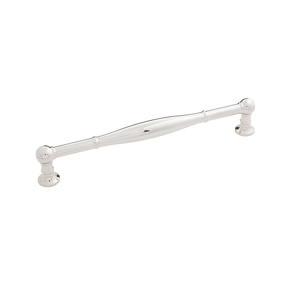 Fuller Pull 7-9/16 Inch (192mm) Center to Center Polished Nickel Finish