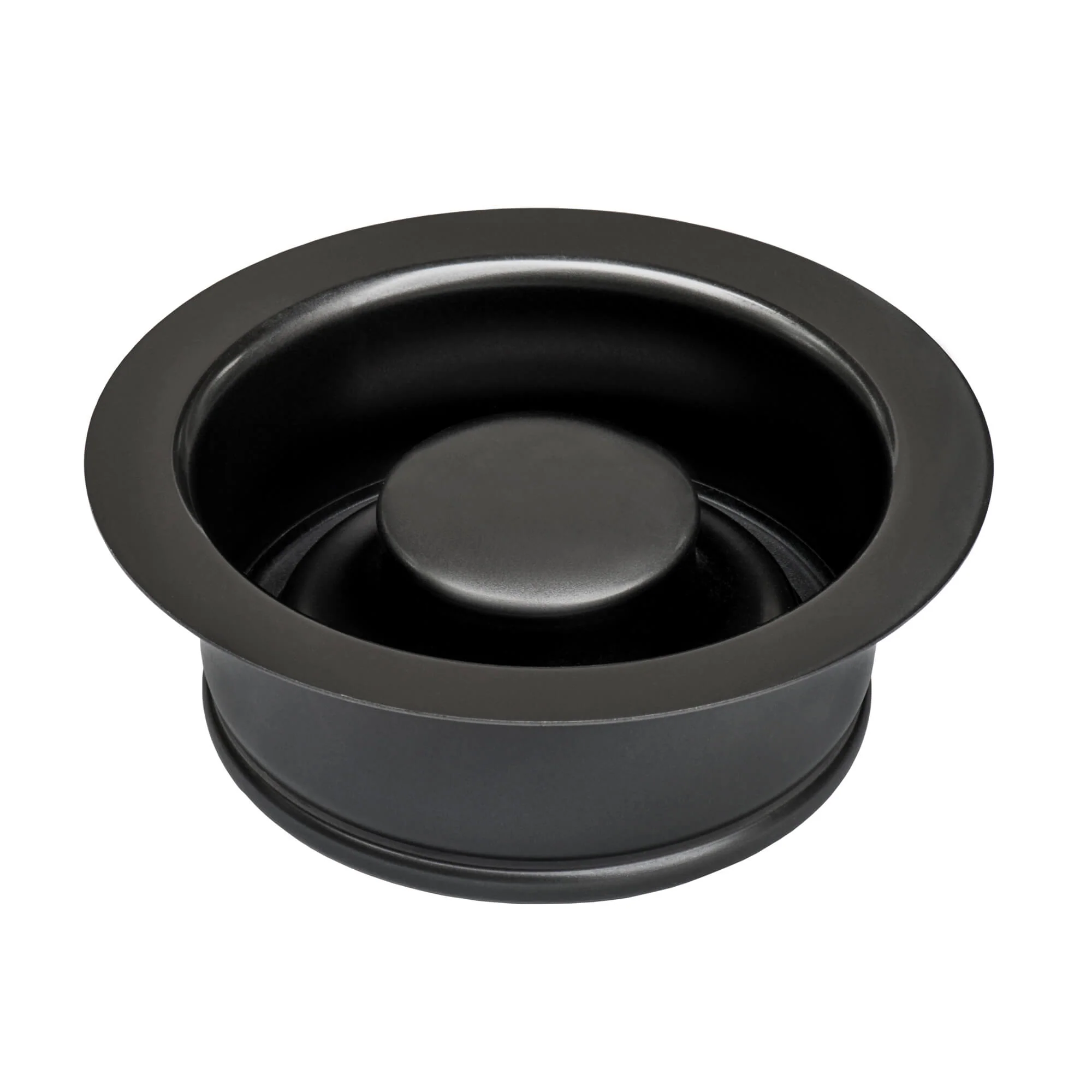 Garbage Disposal Flange for Kitchen Sinks Gunmetal Black Stainless Steel