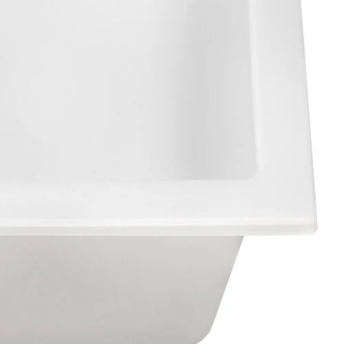 Granite Topmount 16x20 Single Basin Sink Artic White - Image 3