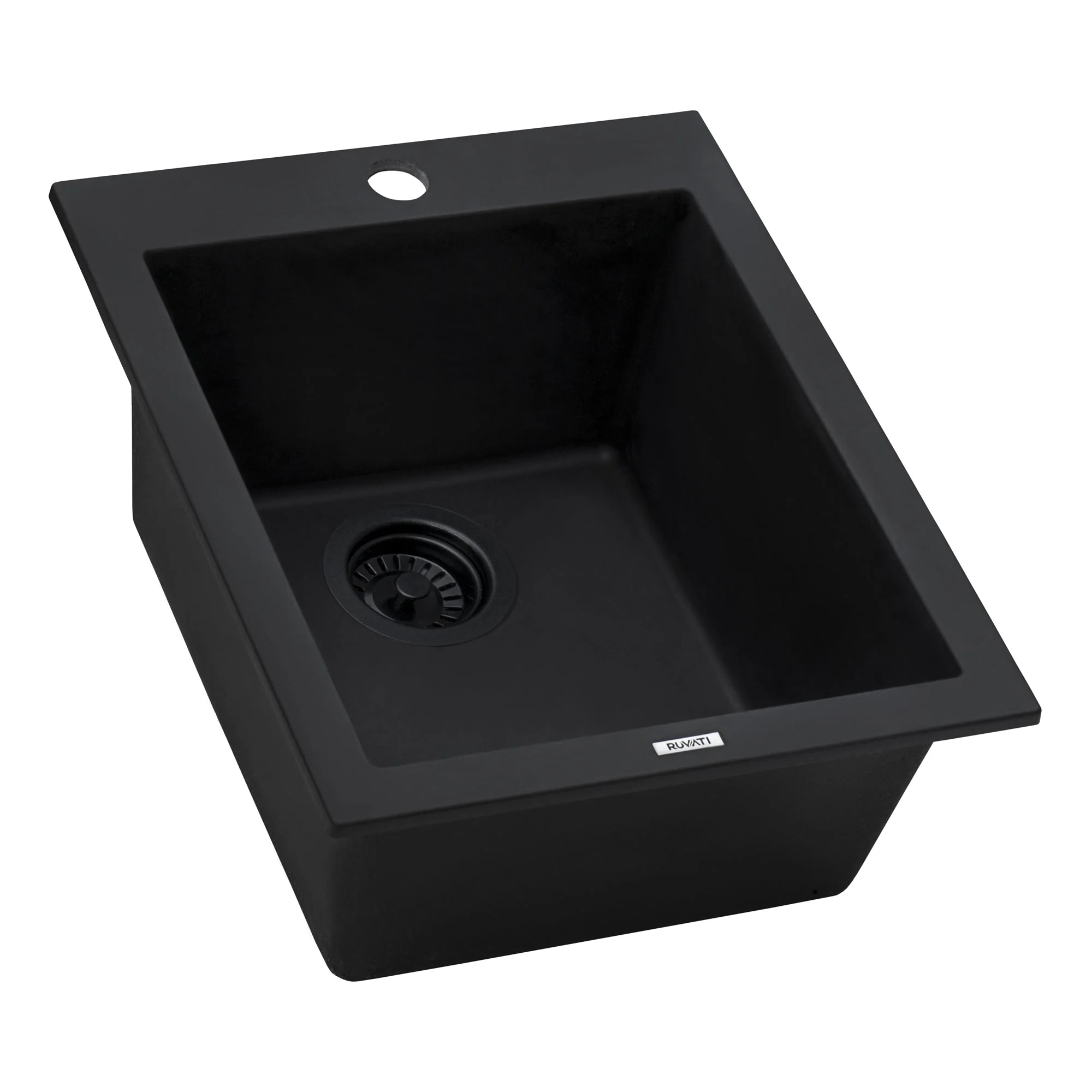 Granite Topmount 22 x 20 Single Basin Sink Arctic White - Image 2