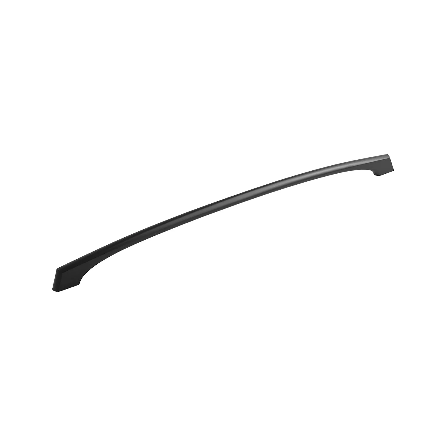 Greenwich Pull 18 Inch Center to Center Matte Black Finish