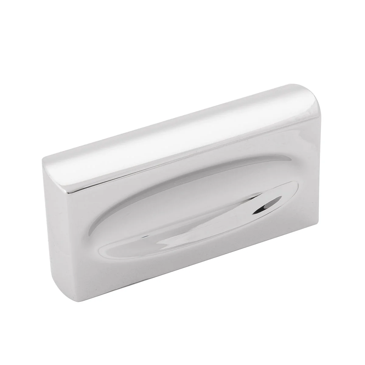Ingot Pull 1 Inch Center to Center Chrome Finish