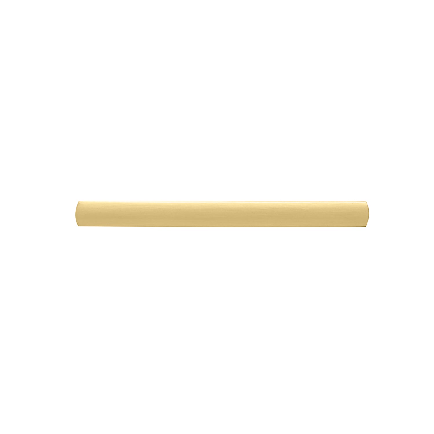 Ingot Pull 3-3/4 Inch (96mm) Center to Center Brushed Golden Brass Finish - Image 3