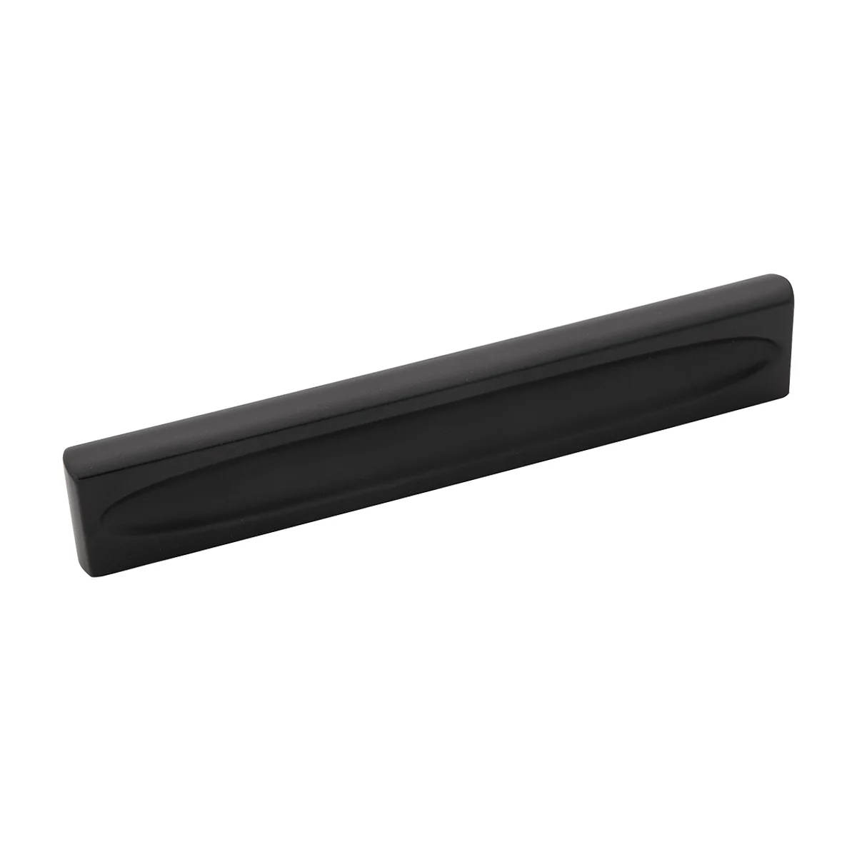 Ingot Pull 5-1/16 Inch (128mm) Center to Center Matte Black Finish