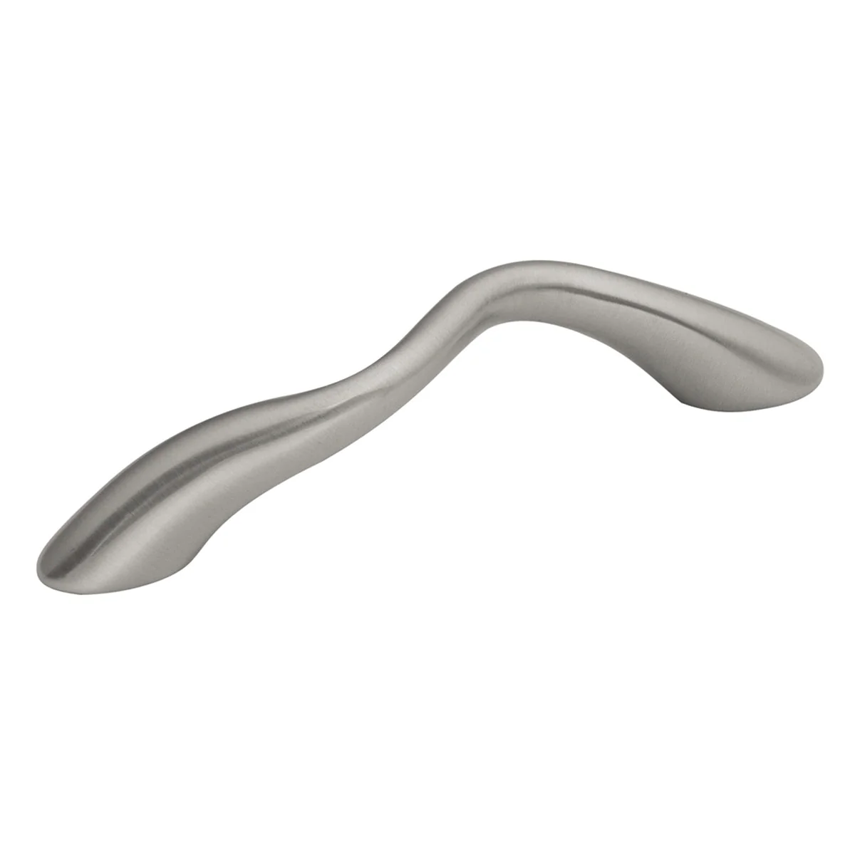 Metropolis Pull 3 Inch Center to Center Satin Nickel Finish