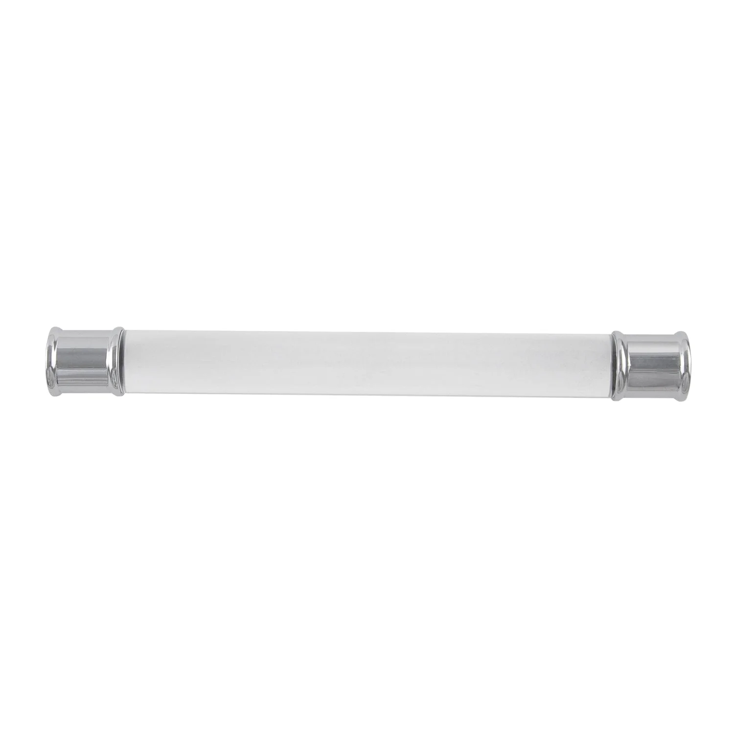 Midway Pull 6-5/16 Inch (160mm) Center to Center Crysacrylic with Chrome Finish - Image 2